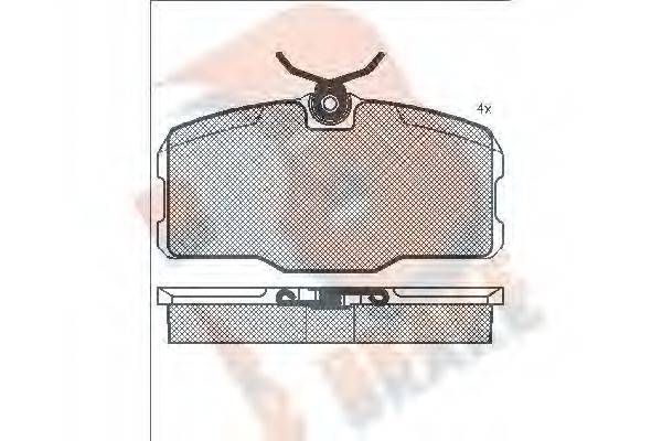 R BRAKE RB0470