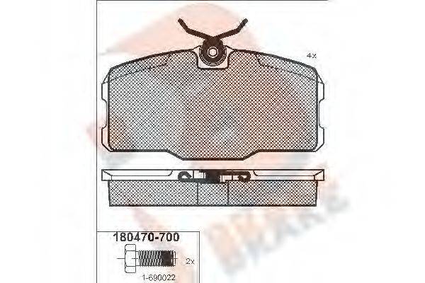 R BRAKE RB0470-700