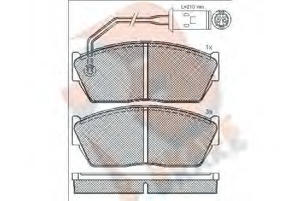 R BRAKE RB0536