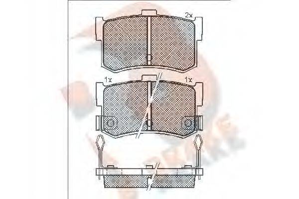 R BRAKE RB0677