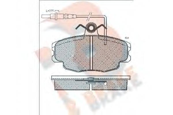 R BRAKE RB0863