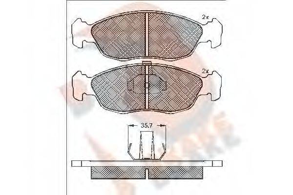 R BRAKE RB1121