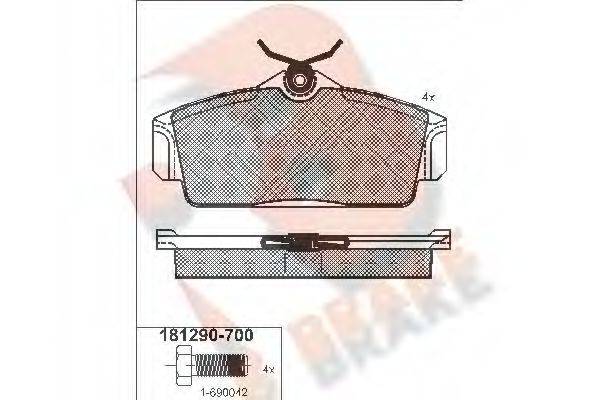 R BRAKE RB1290-700