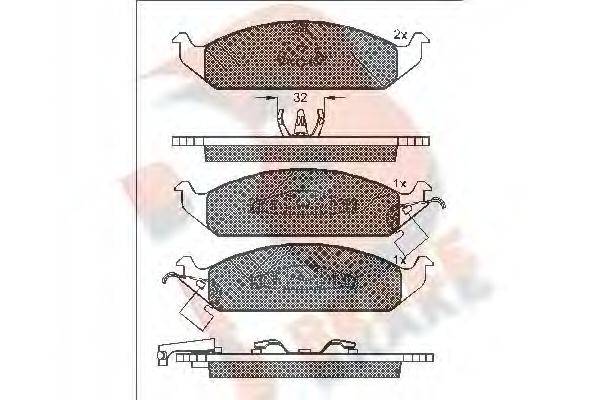 R BRAKE RB1339