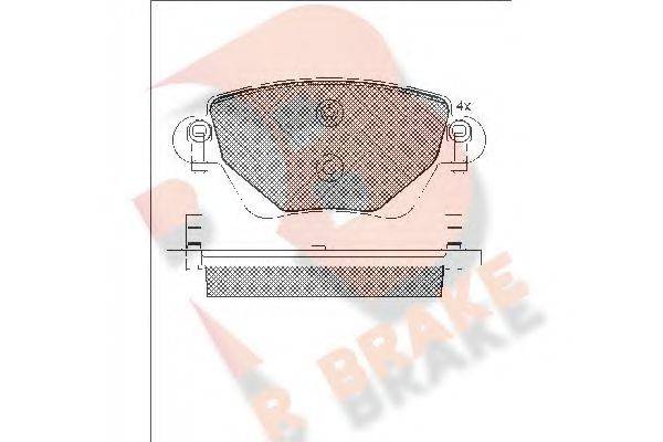 R BRAKE RB1381