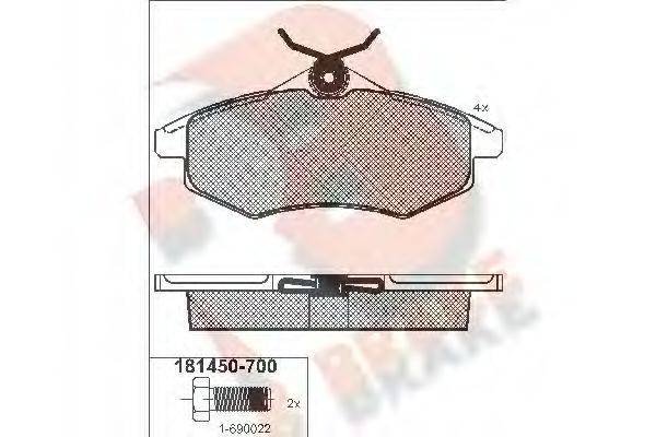 R BRAKE RB1450-700