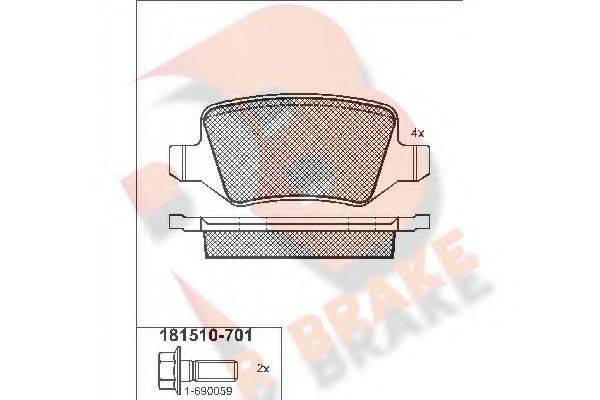 R BRAKE RB1510-701