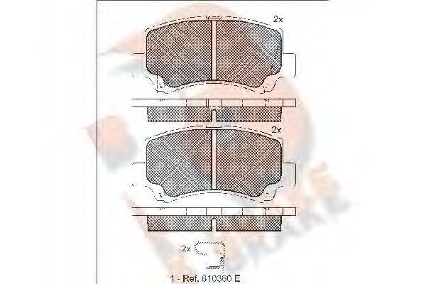 R BRAKE RB1589