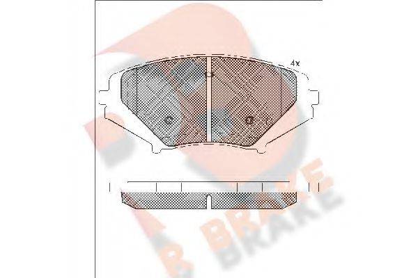 R BRAKE RB1670