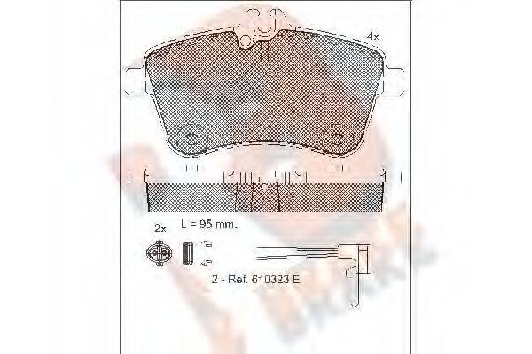 R BRAKE RB1677