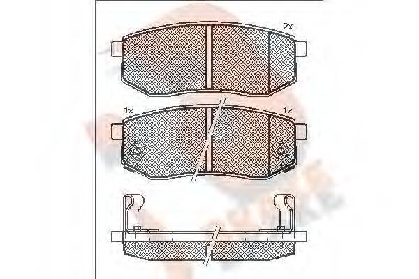 R BRAKE RB1721