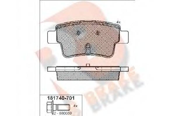 R BRAKE RB1740