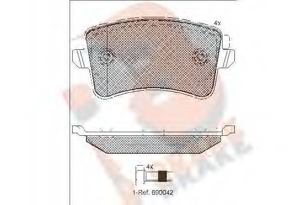 R BRAKE RB1835