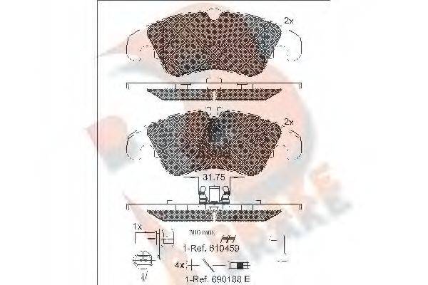 R BRAKE RB1862