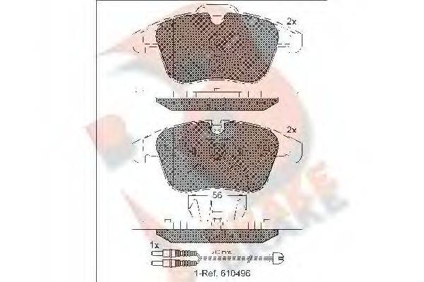 R BRAKE RB1886-203