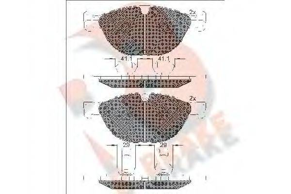 R BRAKE RB1973