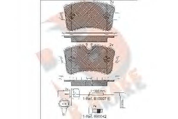 R BRAKE RB1986