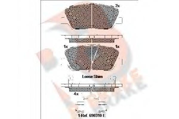 R BRAKE RB2102