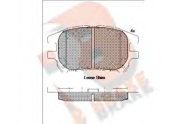 R BRAKE RB2107