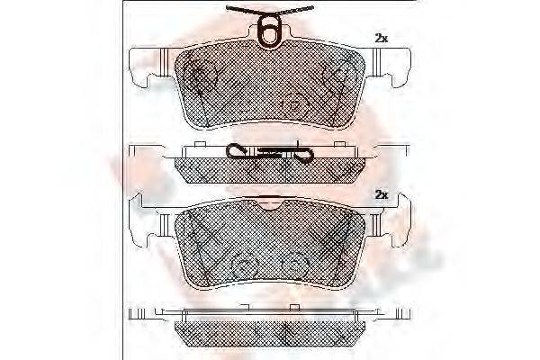 R BRAKE RB2174-208