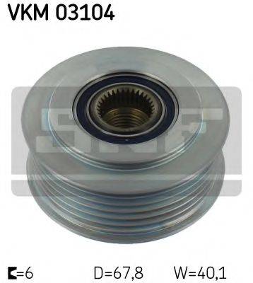 SKF VKM 03104