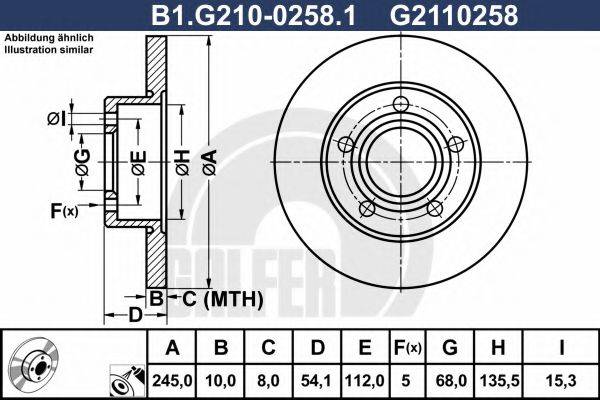 GALFER B1.G210-0258.1