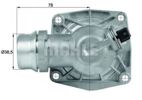 BMW 1153 1 436 852 Термостат, охолоджуюча рідина