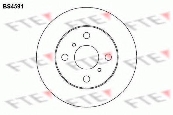 BRAKE ENGINEERING DI955699 гальмівний диск