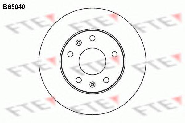 FTE BS5040 гальмівний диск