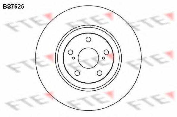 FTE BS7625 гальмівний диск