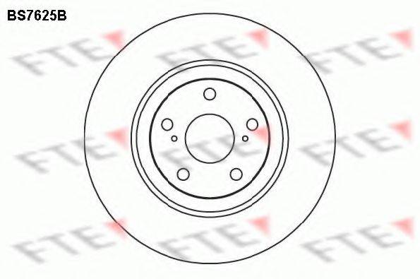 FTE BS7625B гальмівний диск