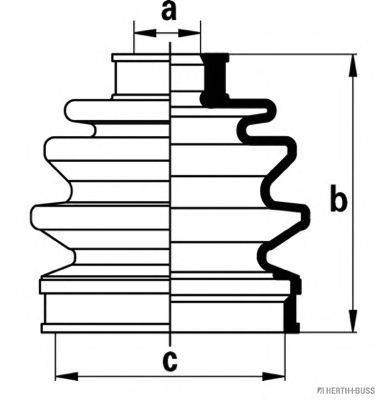 OPTIMAL MK811140 Комплект пильника, приводний вал