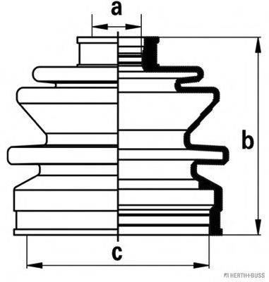 OPTIMAL MK811460 Комплект пильника, приводний вал