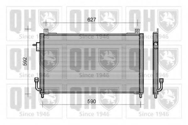 QUINTON HAZELL QCN410 Конденсатор, кондиціонер