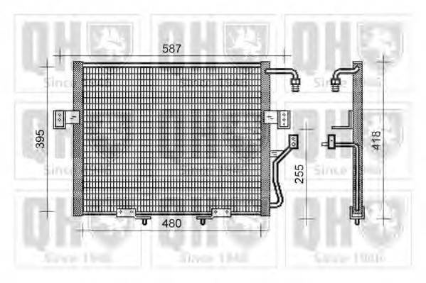 KIA OK01 16 4480C Конденсатор, кондиціонер