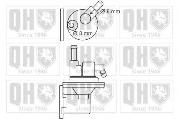 QUINTON HAZELL QFP13 Паливний насос