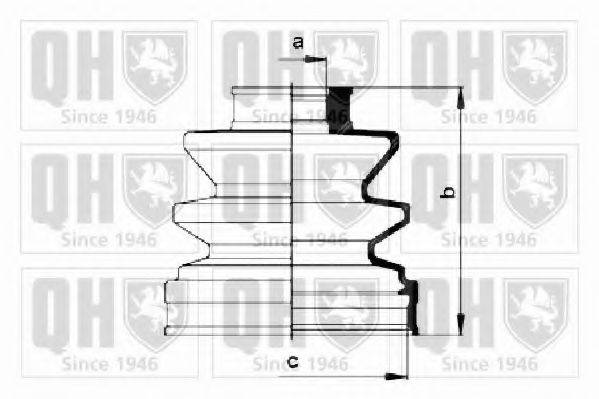 NISSAN 39741-03P88 Комплект пильника, приводний вал