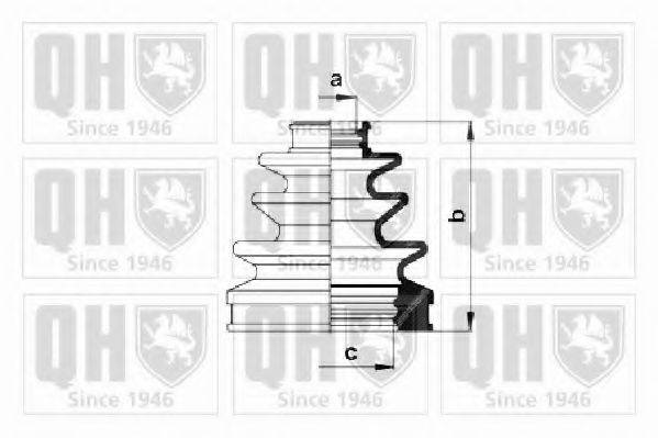 TOYOTA 04438 52070 Комплект пильника, приводний вал