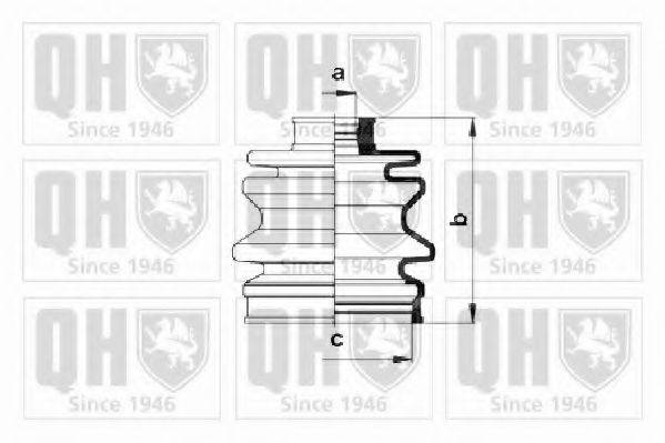 SUZUKI 44118-70B10 Комплект пильника, приводний вал