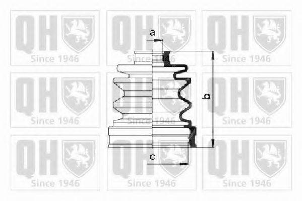 DAIHATSU 04438-87224 Комплект пильника, приводний вал