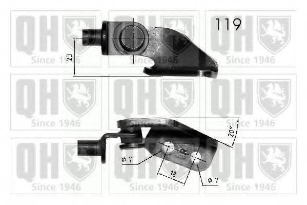 MITSUBISHI MB 537 550 Газова пружина, кришка багажника