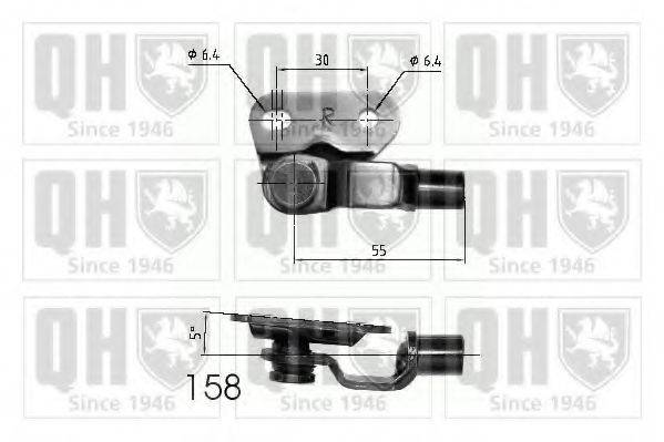 TOYOTA 68950 19616 Газова пружина, кришка багажника