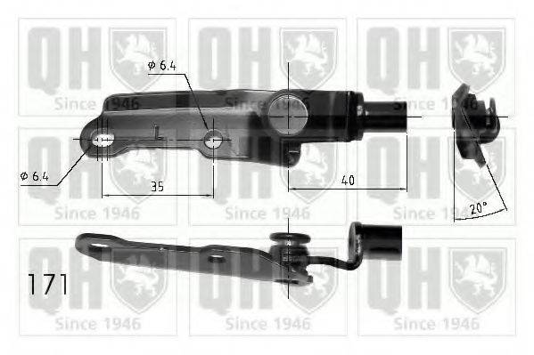 TOYOTA 68908 28070 Газова пружина, кришка багажника