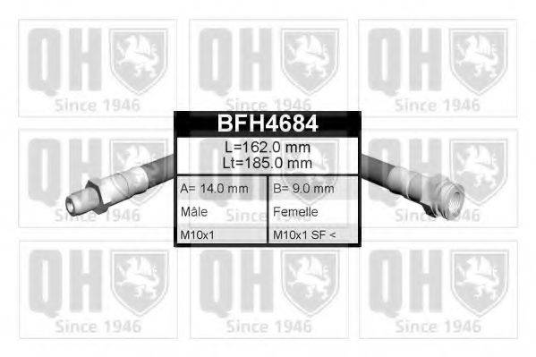 QUINTON HAZELL BFH4684 Гальмівний шланг