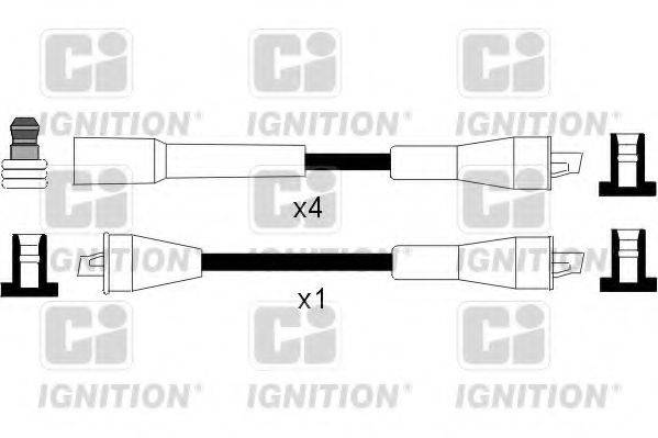 QUINTON HAZELL XC1054 Комплект дротів запалювання