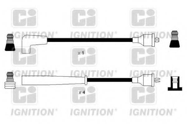 QUINTON HAZELL XC1166 Комплект дротів запалювання