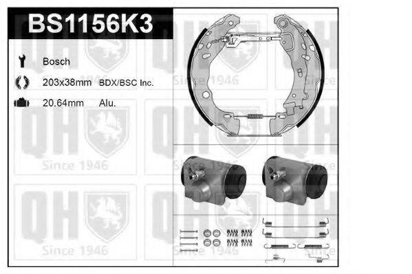 VALEO 554804 Комплект гальмівних колодок