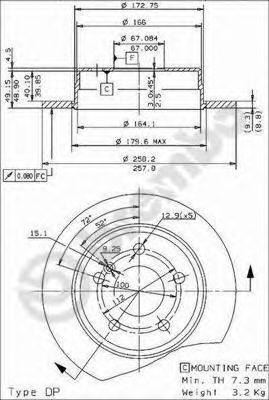 BREMBO 08.4738.21