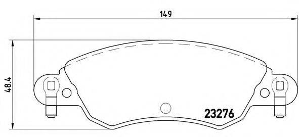 BREMBO P 61 070