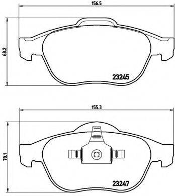 BREMBO P 68 040